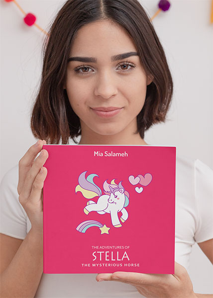 unicorns, fantasy, children book, mia salaqmeh
