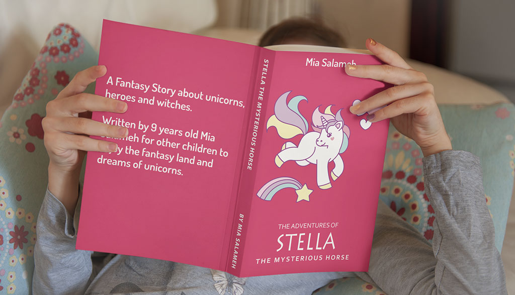 unicorns, fantasy, children book, mia salaqmeh